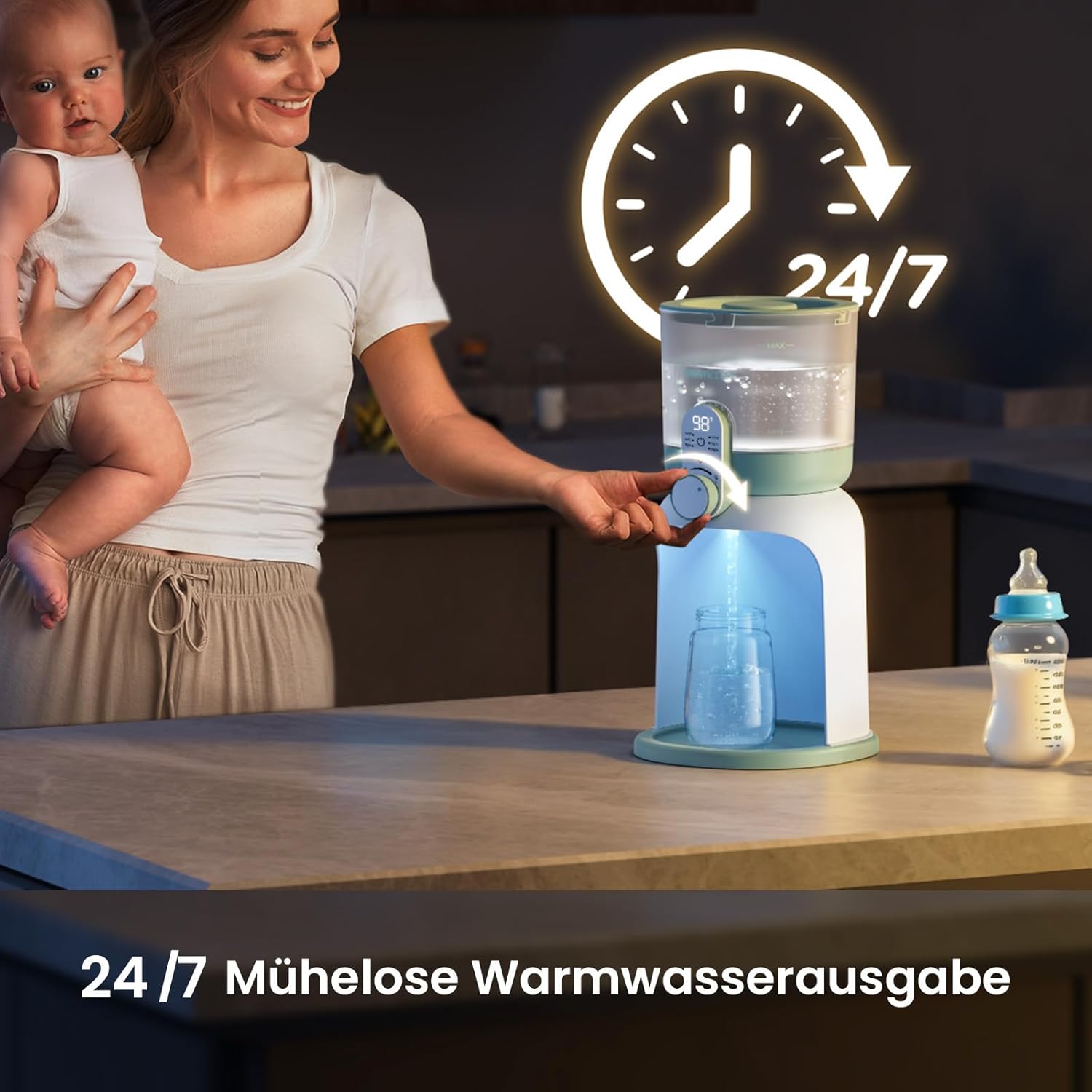 Thumbnail 3 de Momcozy Flaschenzubereiter Baby 1,69 Liter