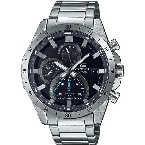 Detalle de Casio EFR-571D-1AVUEF reloj clásico de acero