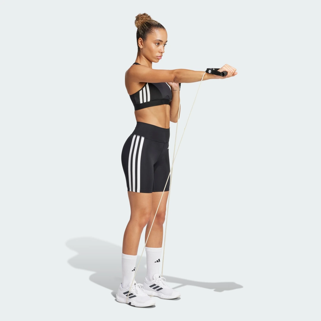 Thumbnail 2 de Adidas Mallas cortas Optime Essentials 3-Stripes en negro