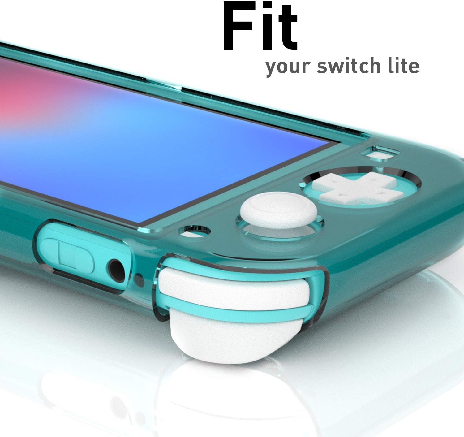 Detalle de ECHZOVE Protective Case for Nintendo Switch Lite, 2-Piece