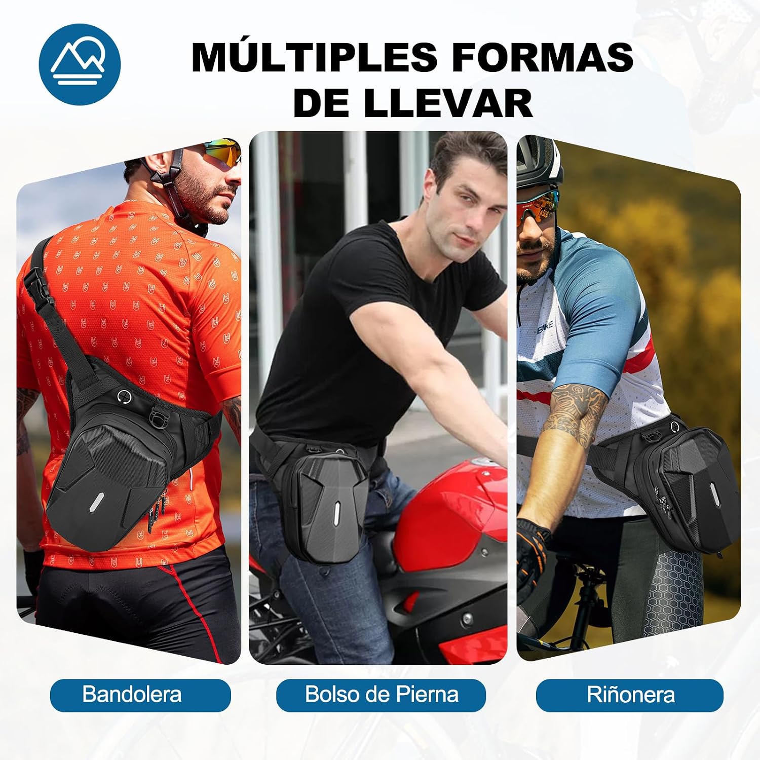 Thumbnail 6 de ISEYOU Pernera Moto bolsa pierna 21x13x10 cm