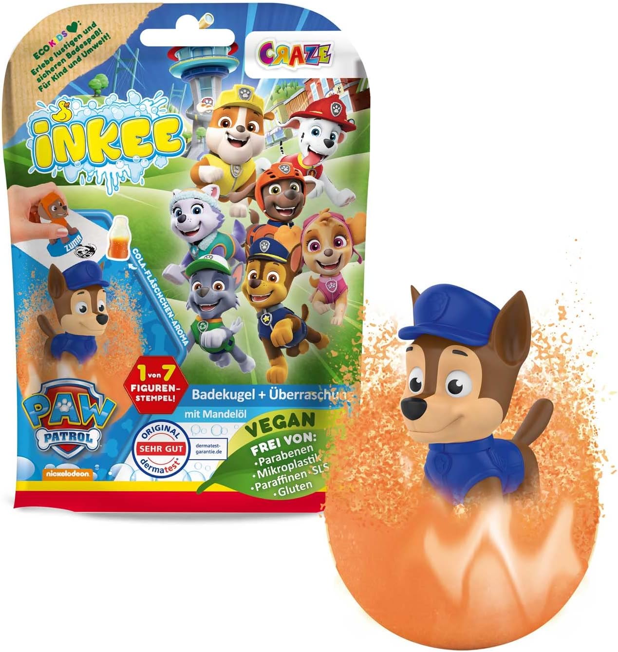 Thumbnail 5 de INKEE Paw Patrol bombas de baño 3x50g