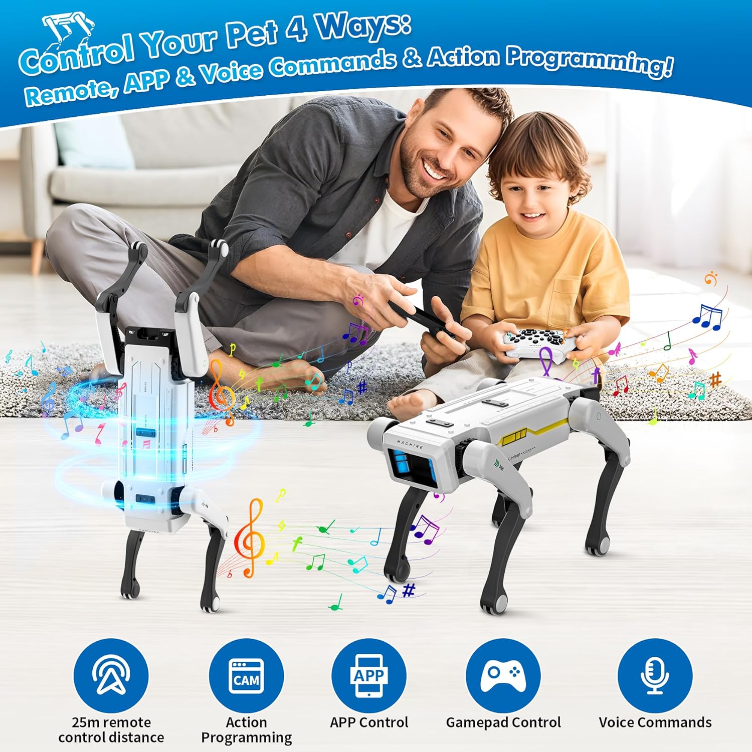 Thumbnail 1 de Dingdongwu Smart Robot Dog 600mAh