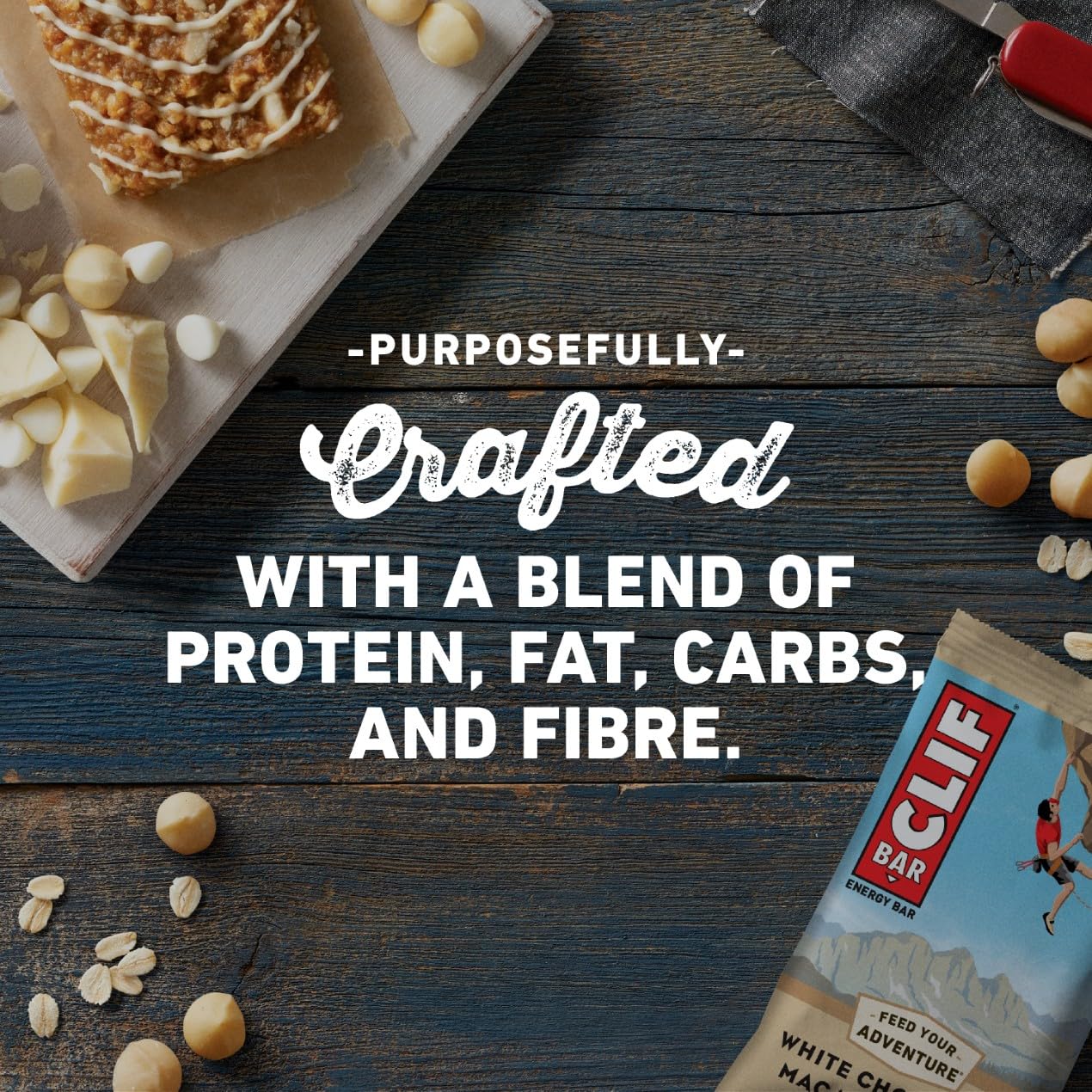 Thumbnail 4 de CLIF BAR White Chocolate Macadamia Nut 9g Protein