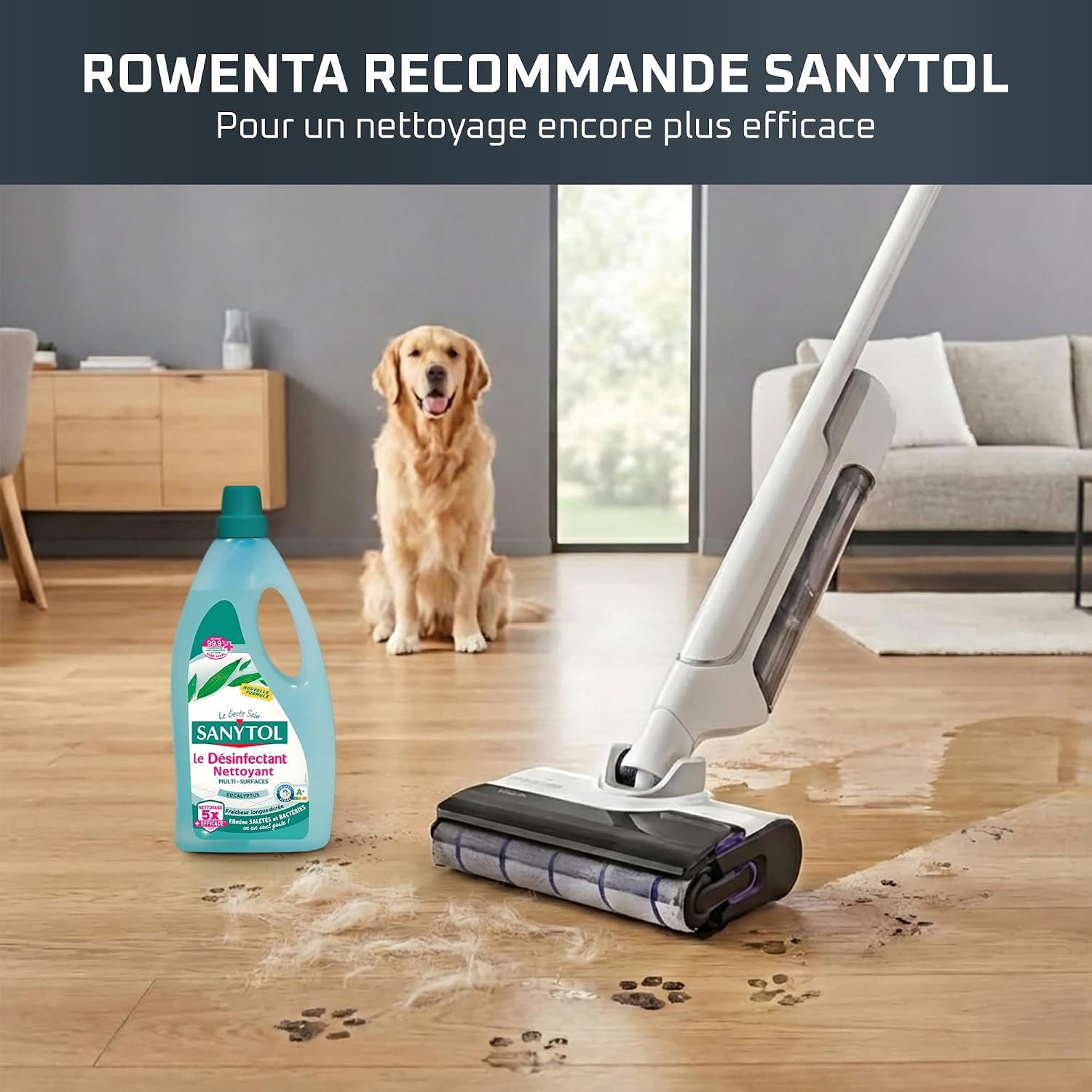 Detalle 2 de Rowenta X-Clean 10 Aspirateur laveur 60 min