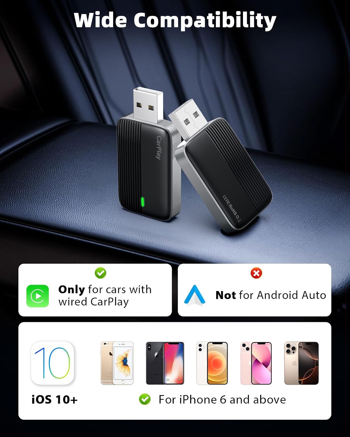 Thumbnail 6 de MoKo Wireless CarPlay Adapter 2025