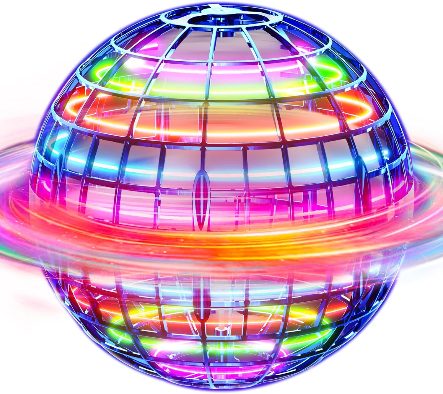 Detalle de Ivtivfu Flying Orb Ball 2025 with Lights 🪁