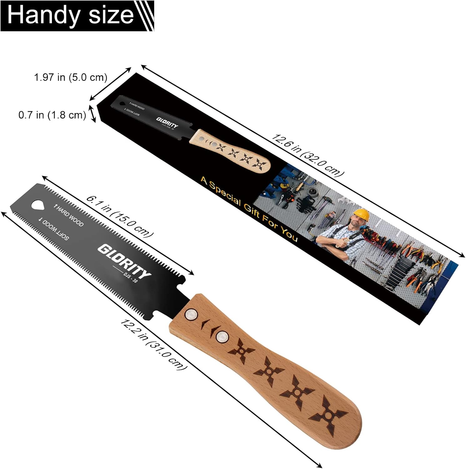 Detalle 2 de GLORITY DJS30 6 Inch portable hand saw