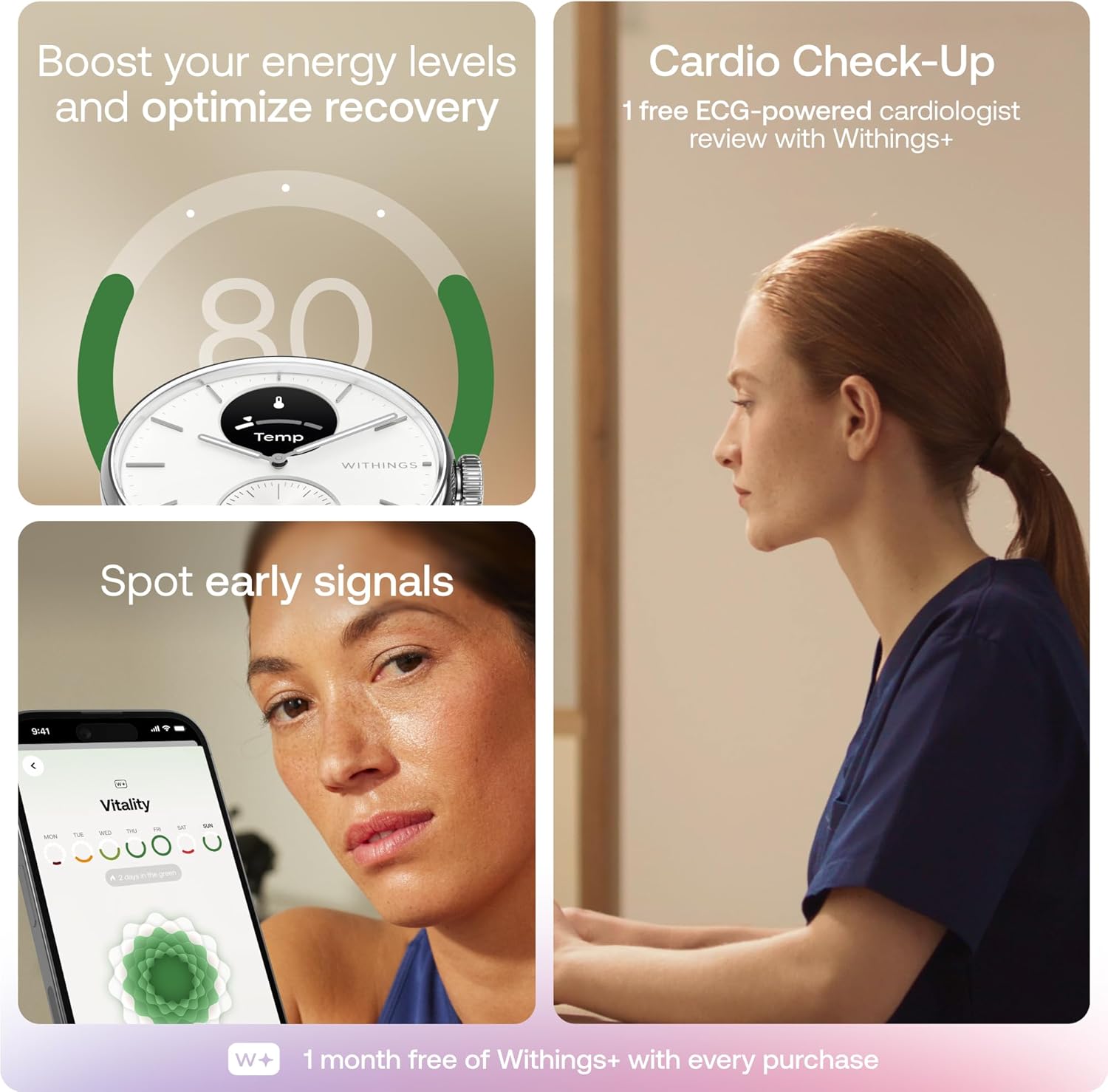 Thumbnail 6 de WITHINGS ScanWatch 2 35‑Day Battery