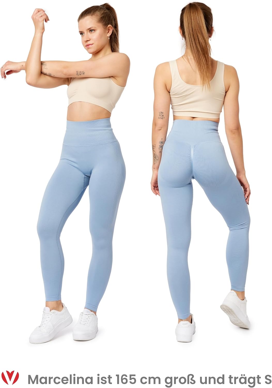 Thumbnail 1 de Bellivalini BLV50-255 Leggins Push up Vita Alta