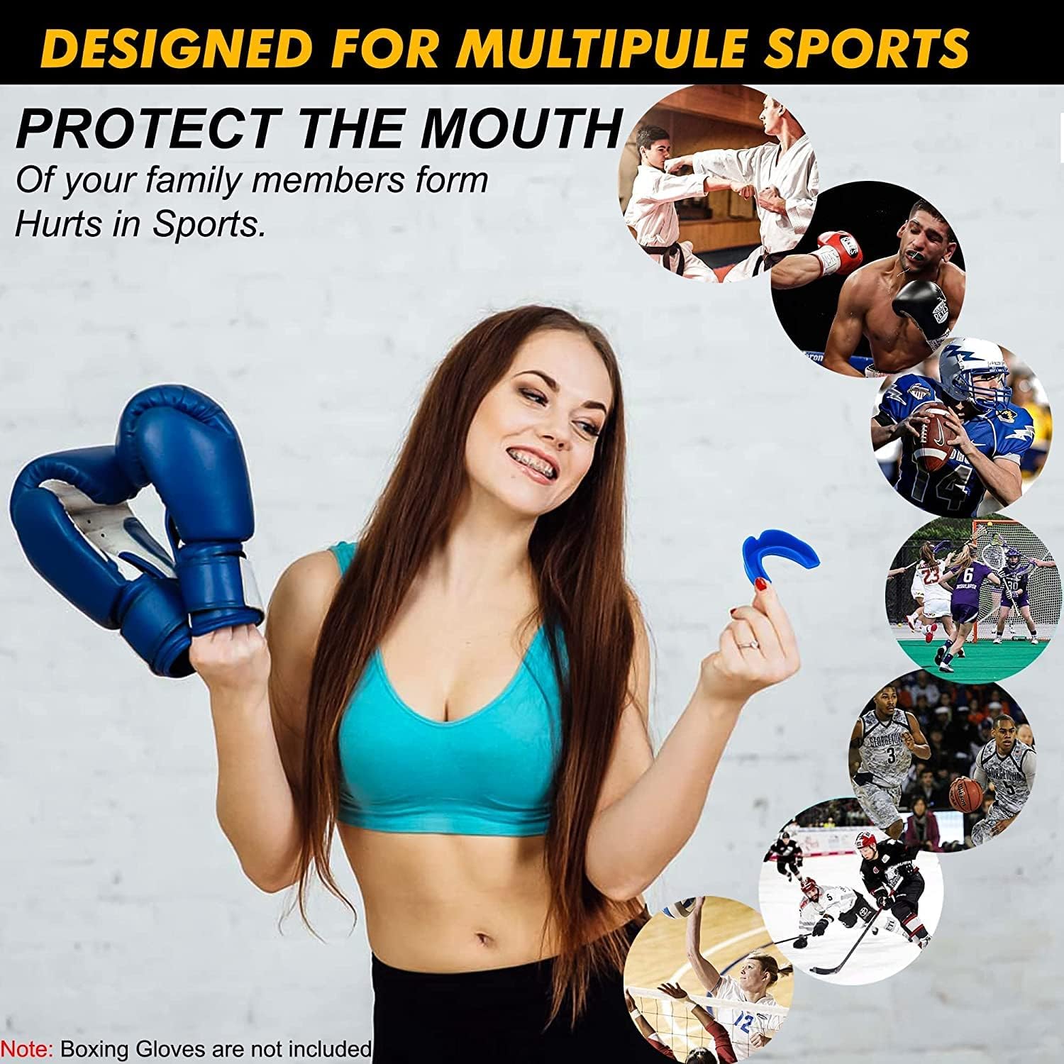 Thumbnail 4 de Mouthguard Slim Fit Junior Mouth Guard 12+