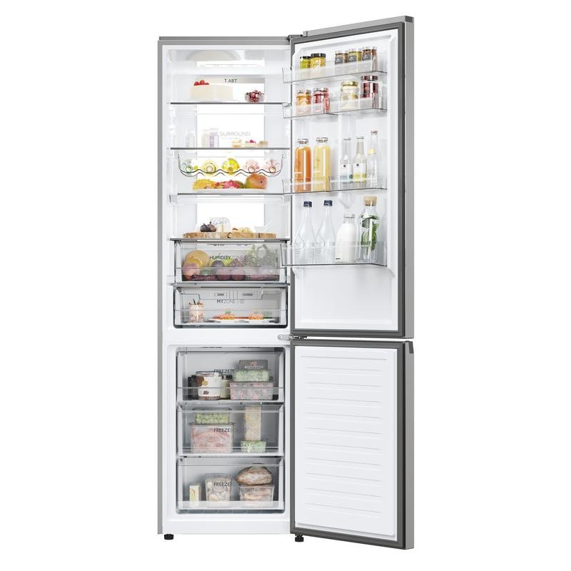 Thumbnail 3 de Frigorífico Combi Haier HDPW7620AANPK No Frost Inox con WiFi, 205 cm y 409 L