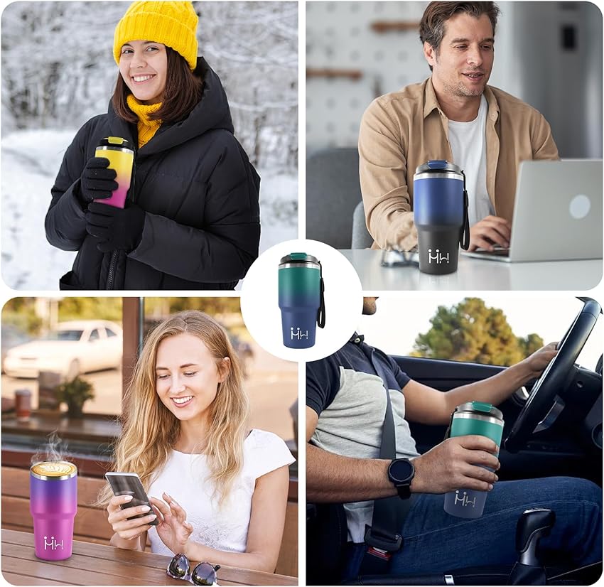 Thumbnail 6 de HoneyHolly Termo Cafe 600 ML — vaso térmico para coche