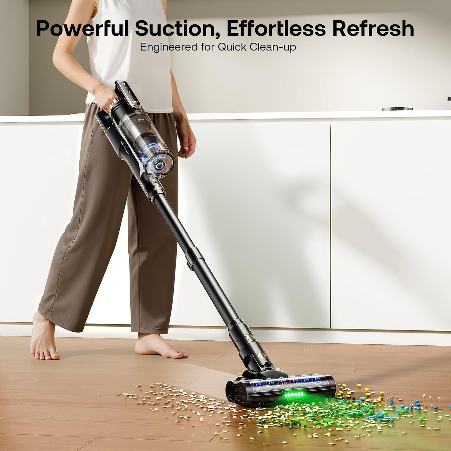 Detalle 2 de Trucozie Cordless Vacuum Cleaner 50 min runtime 🧹