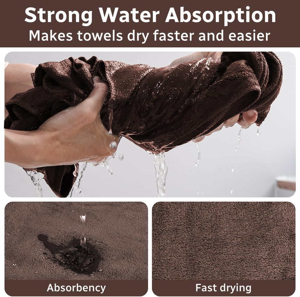 Thumbnail 4 de Adiwo grande serviette pour chien en microfibre camel 140 x 70 cm – extra absorbante