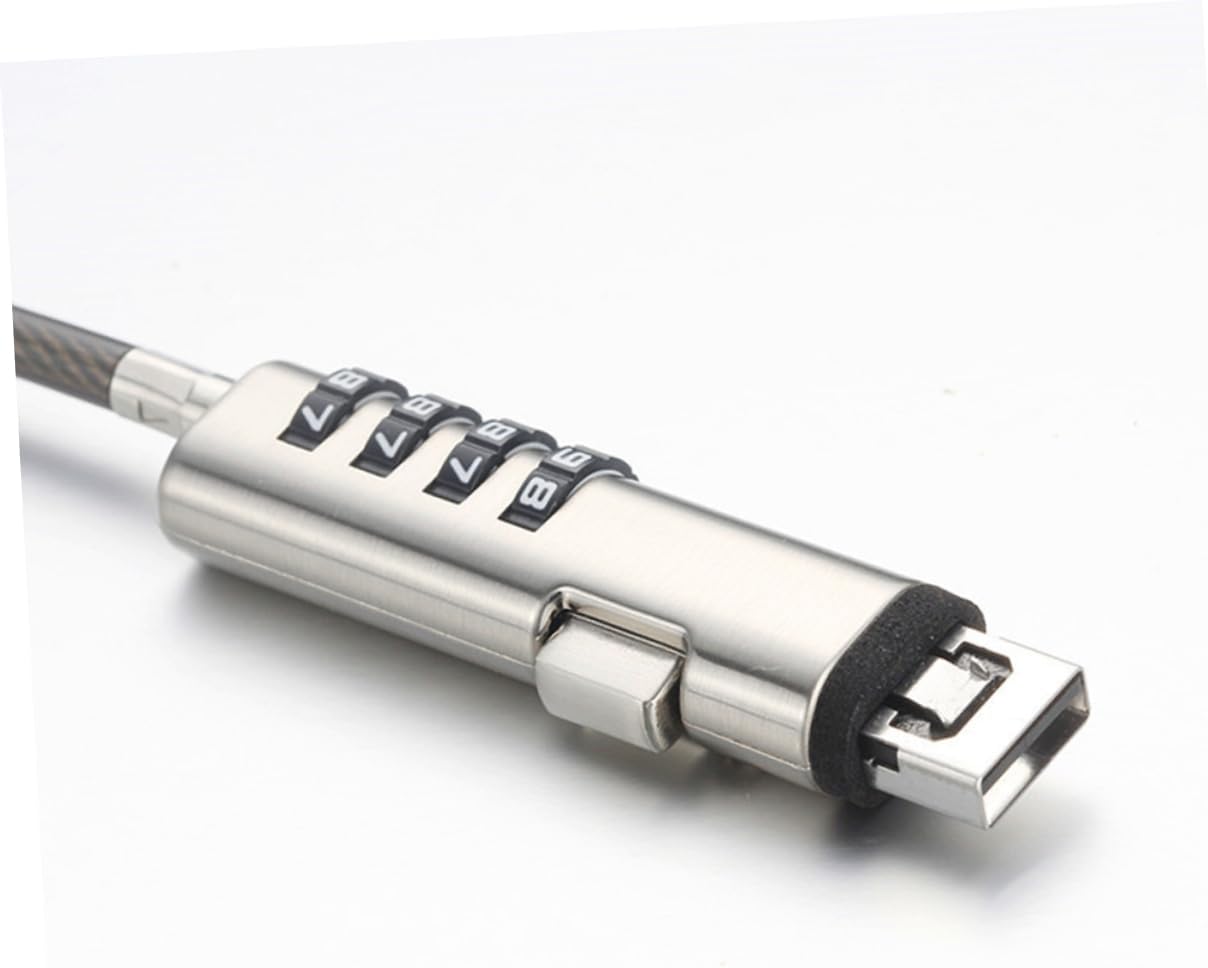 Thumbnail 3 de Artibetter USB Port Lock with 4-Digit Numeric Password (anti-theft cable lock for laptops)