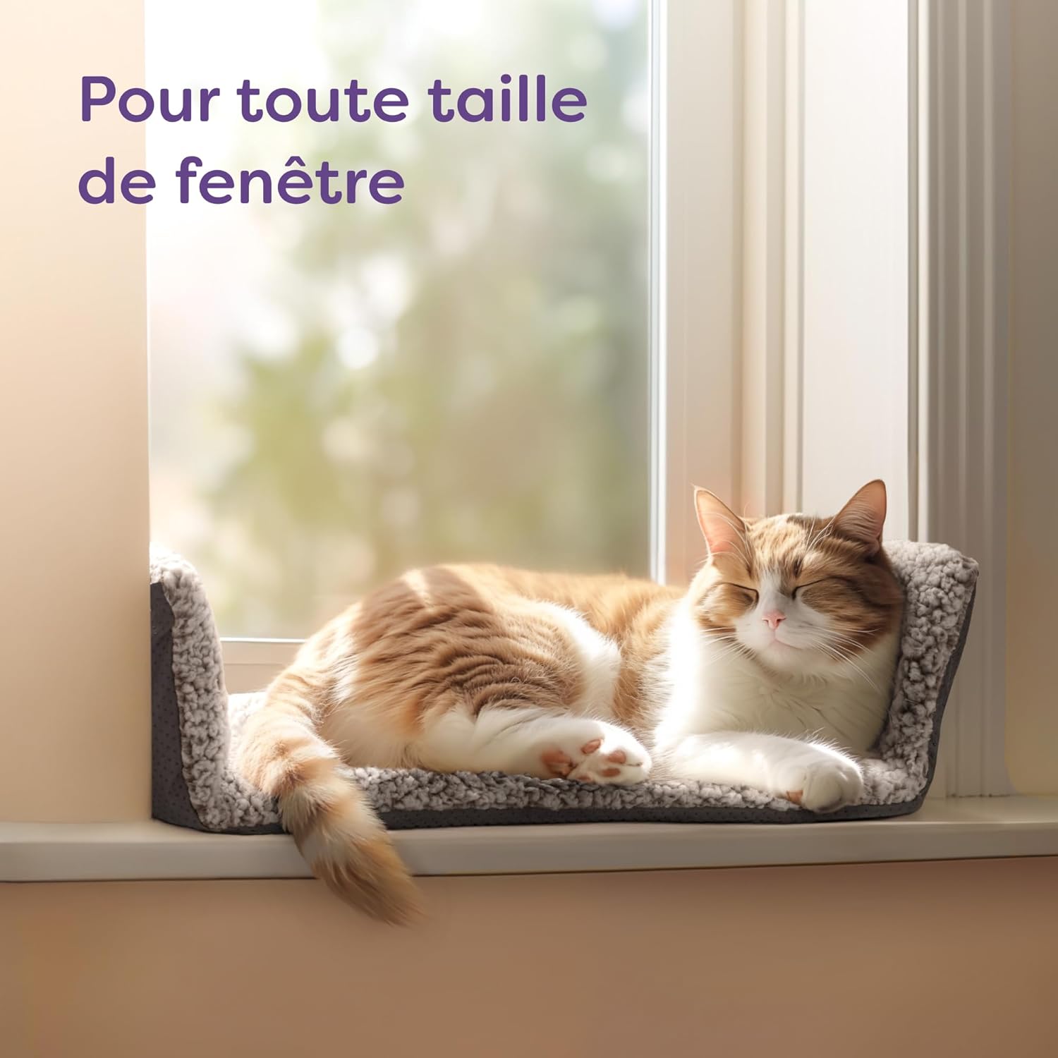Thumbnail 4 de Knupis Coussin de Fenetre pour Chat 90x28cm