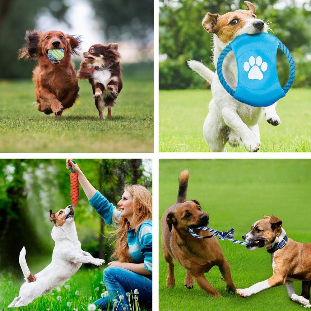 Thumbnail 3 de Wefine Puppy Chew Toys Cotton Rope 10 Pack