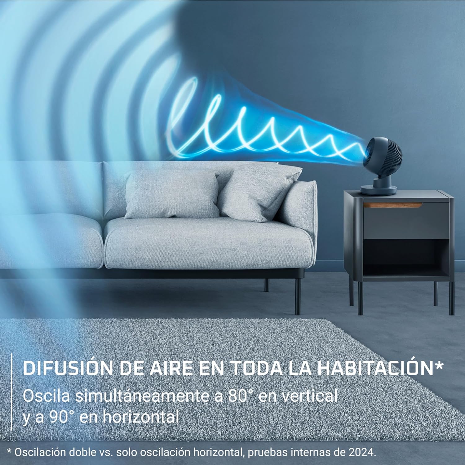 Thumbnail 3 de Rowenta Turbo Swift Compact Ventilador de Mesa 🌬️ QV2540F0