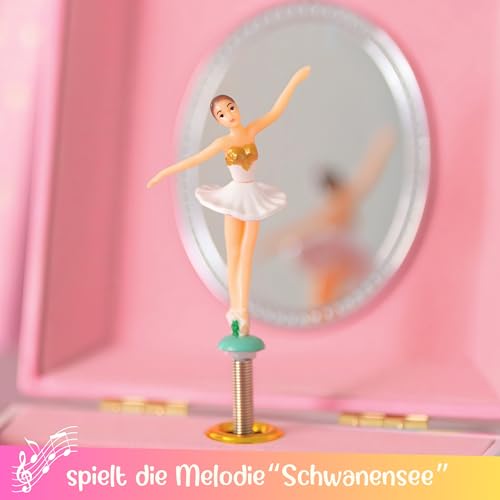Thumbnail 4 de Giggle & Honey Ballett Musik-Box: Charmantes Gastgeschenk und Schmuckkästchen für Mädchen