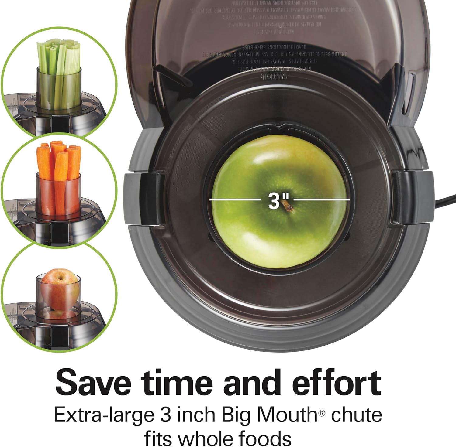 Detalle 2 de Hamilton Beach Big Mouth Juicer 800W ๐