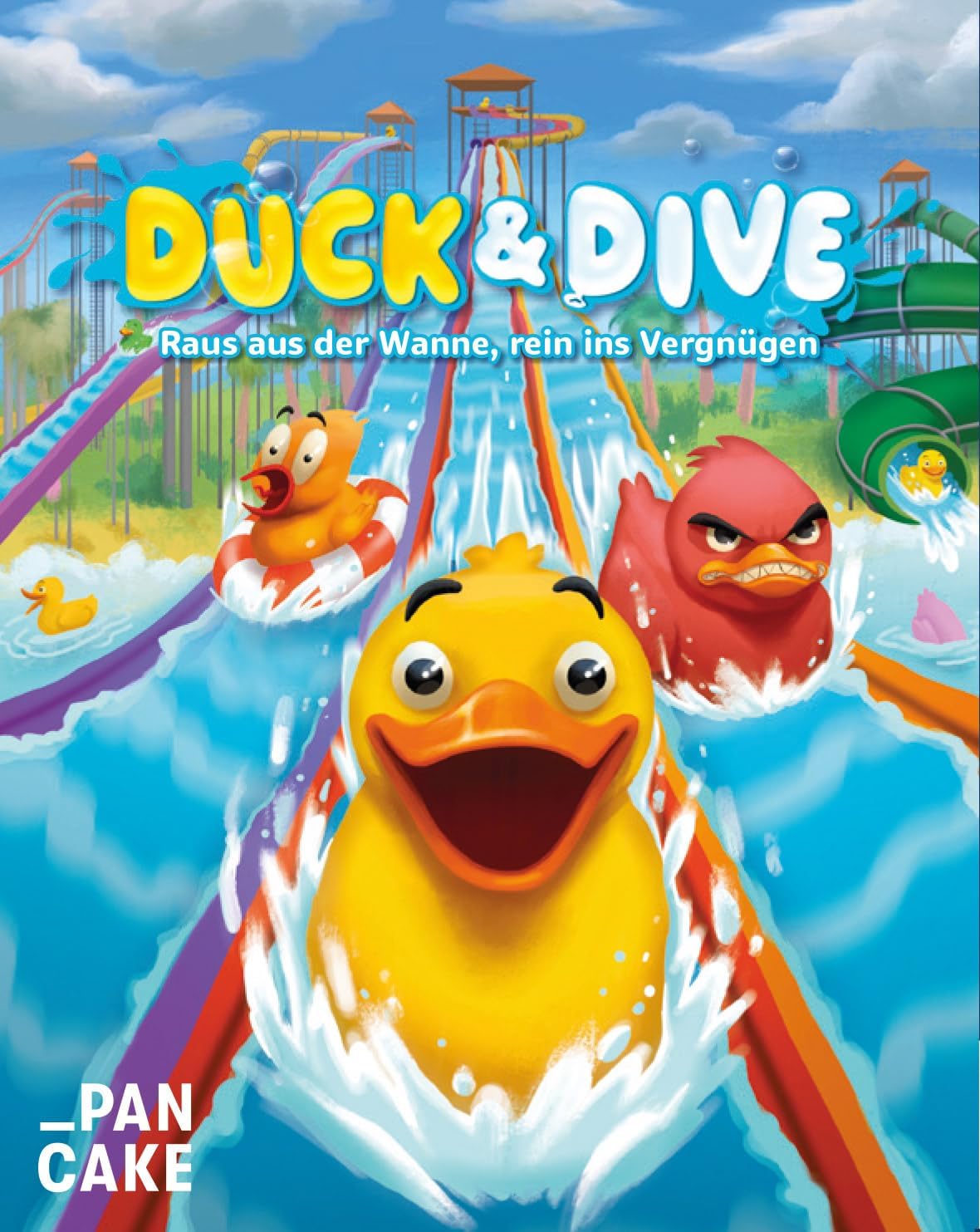 Detalle de Duck & Dive – Raus aus der Wanne, rein ins Vergnügen (2–6 Spieler, ab 6 Jahren)