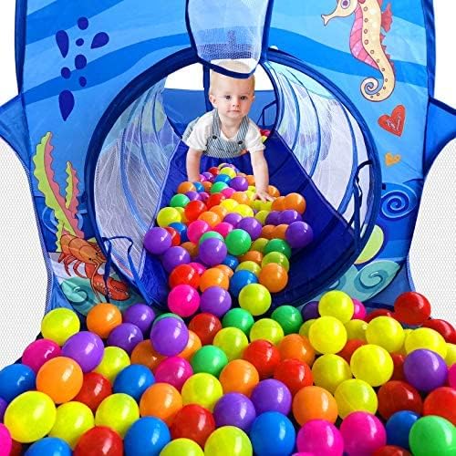 Thumbnail 4 de PigPigPen 3 in 1 Kids Play Tent with Tunnel