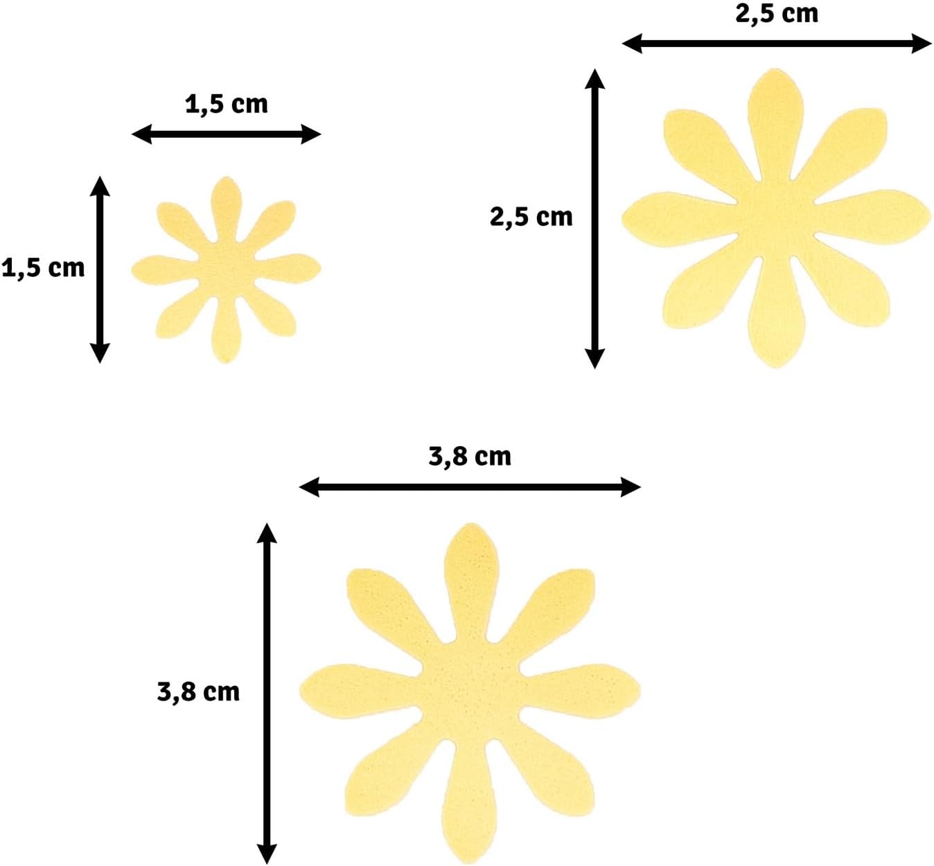 Detalle de Vaessen Creative Perforeuses de Papier en Forme de Fleur – 3 Tailles