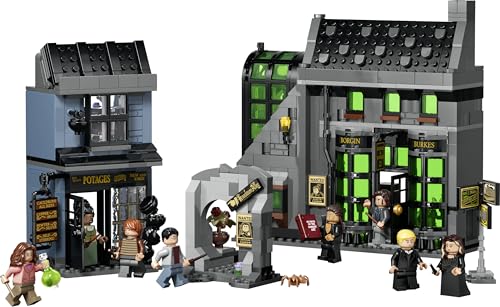 Thumbnail 10 de LEGO Harry Potter Zaubererläden in der Winkelgasse 76471 – magische Einkaufstouren mit Borgin & Burkes und Potages Kesselladen