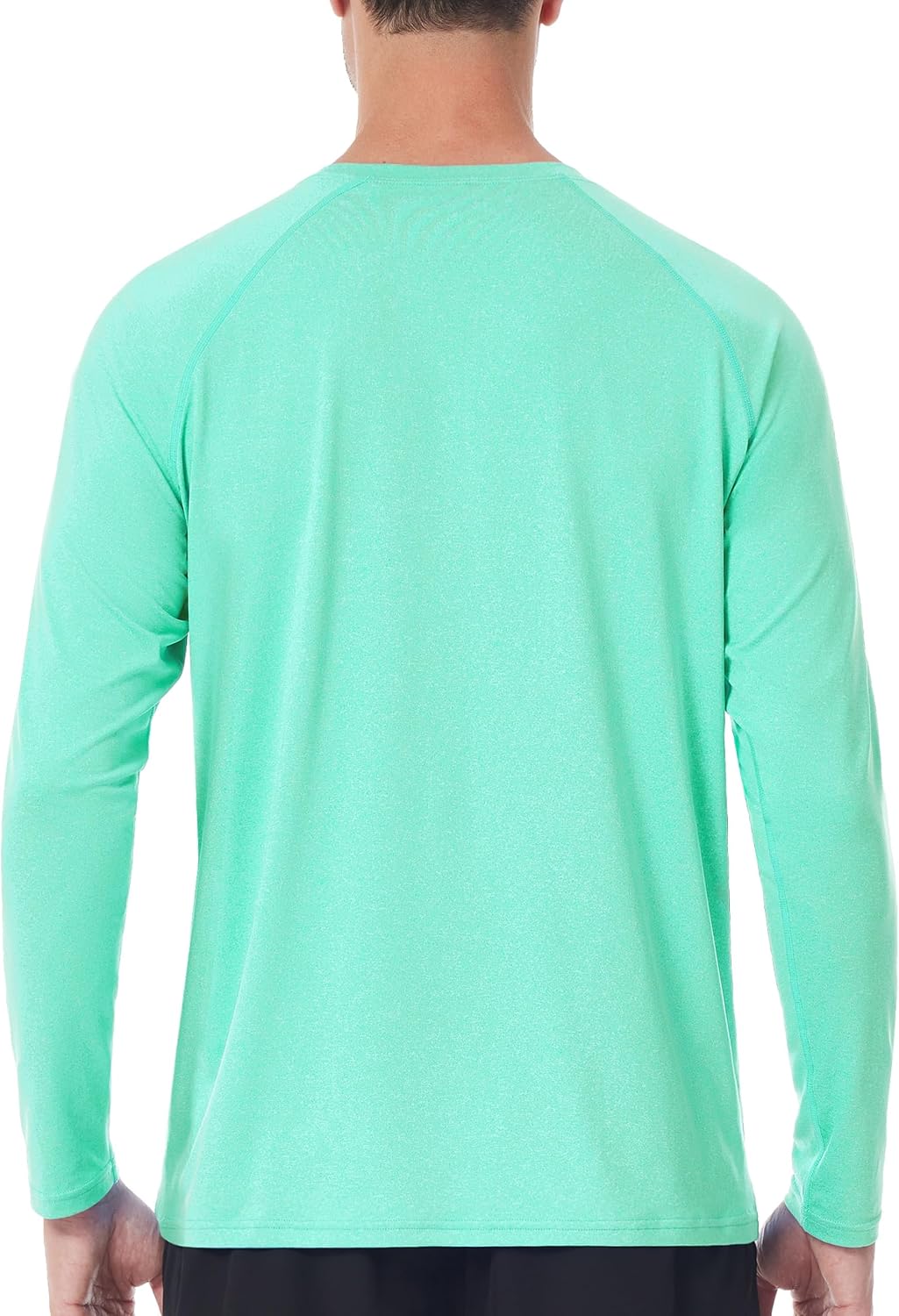 Detalle 2 de Roadbox Men's Long-Sleeve UPF 50+ Swim Shirt, Quick-Dry Rash Guard