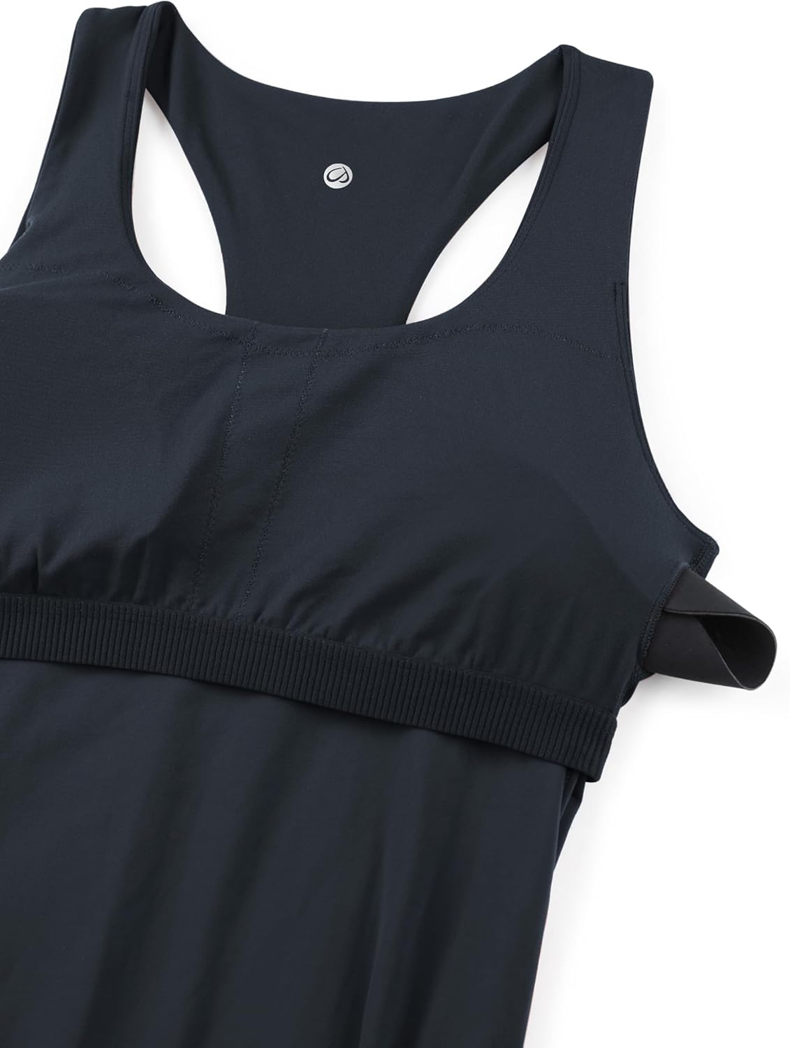 Detalle de CRZ YOGA Butterluxe Donna Racerback Maternità – Cima imbottita con imbottiture removibili