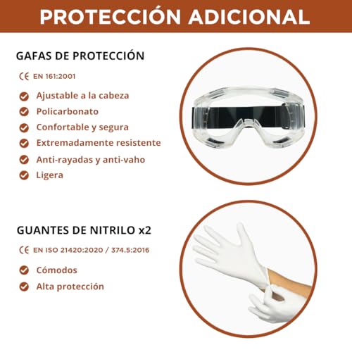 Detalle 2 de RHINO Smart Solutions mascarilla respiratoria RH-M101