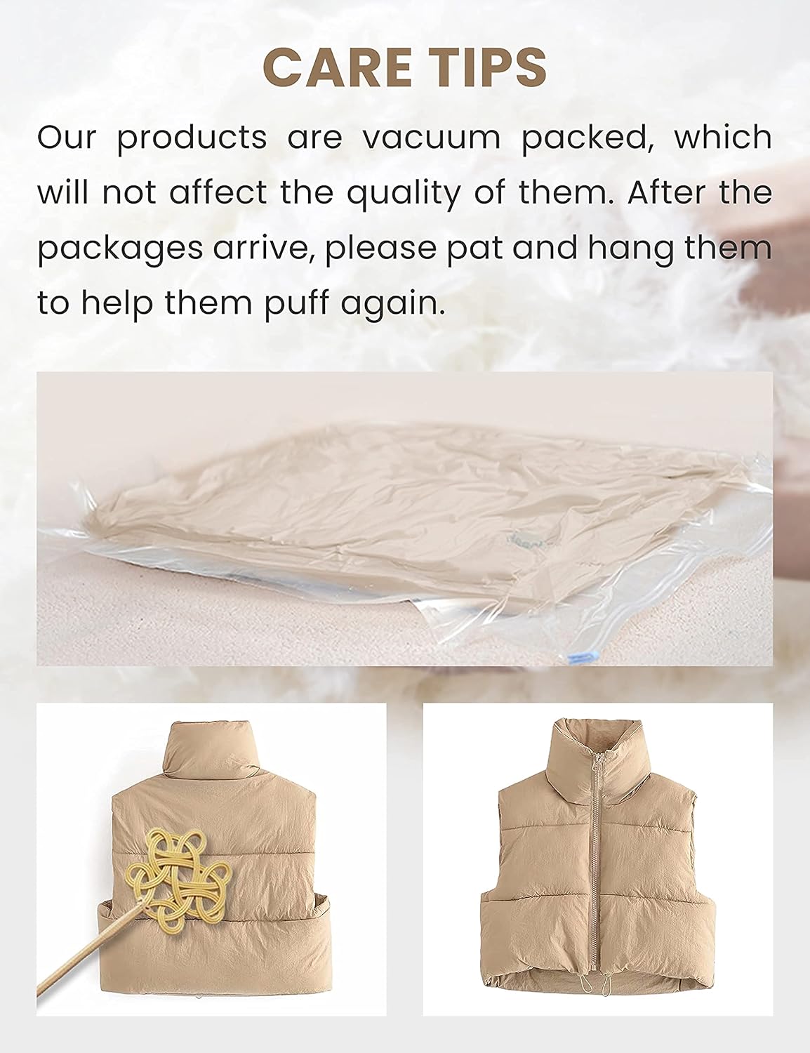 Detalle 2 de UANEO Puffer Vest, Cropped Fit