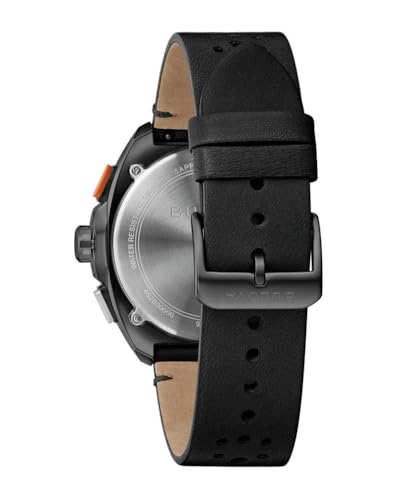 Thumbnail 2 de Bulova Watch 98B428 Nero — Cronografo in acciaio nero e cinturino in pelle