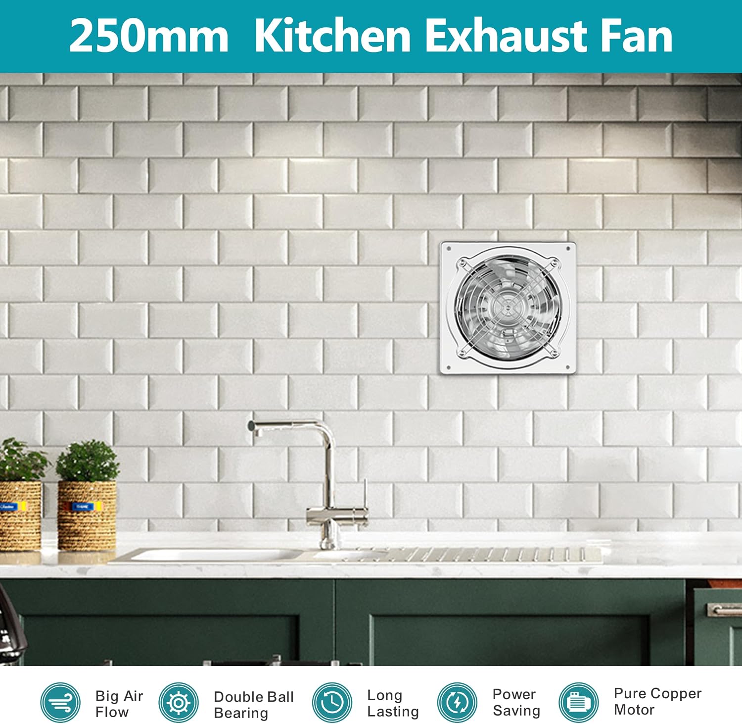 Thumbnail 5 de HG Power Extractor de Aire 250mm 1680m³/h