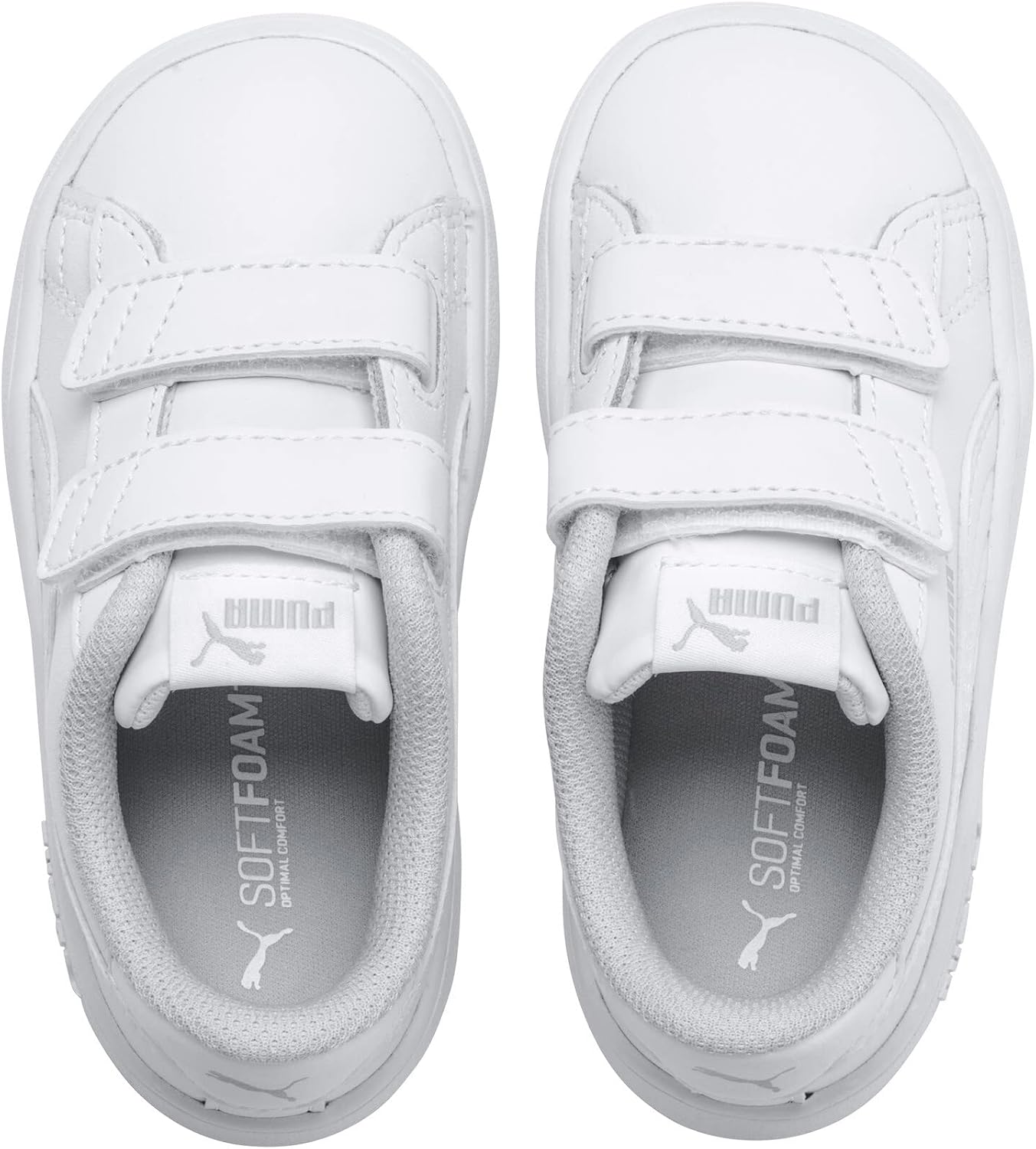 Detalle 2 de PUMA Smash 3.0 Leather V: sneakers in pelle per bambini