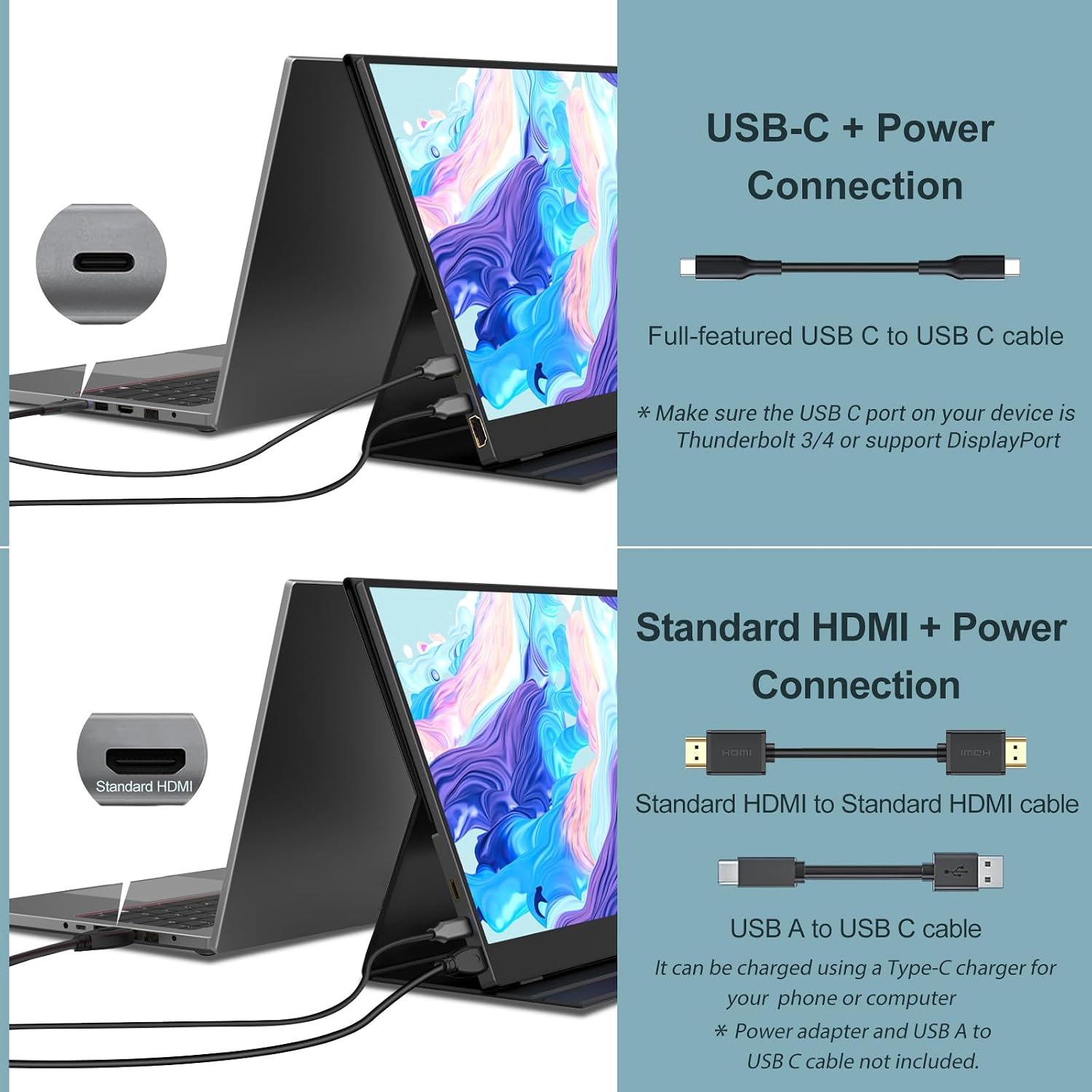 Detalle 1 de InnoView Portable Monitor 15.6 Inch