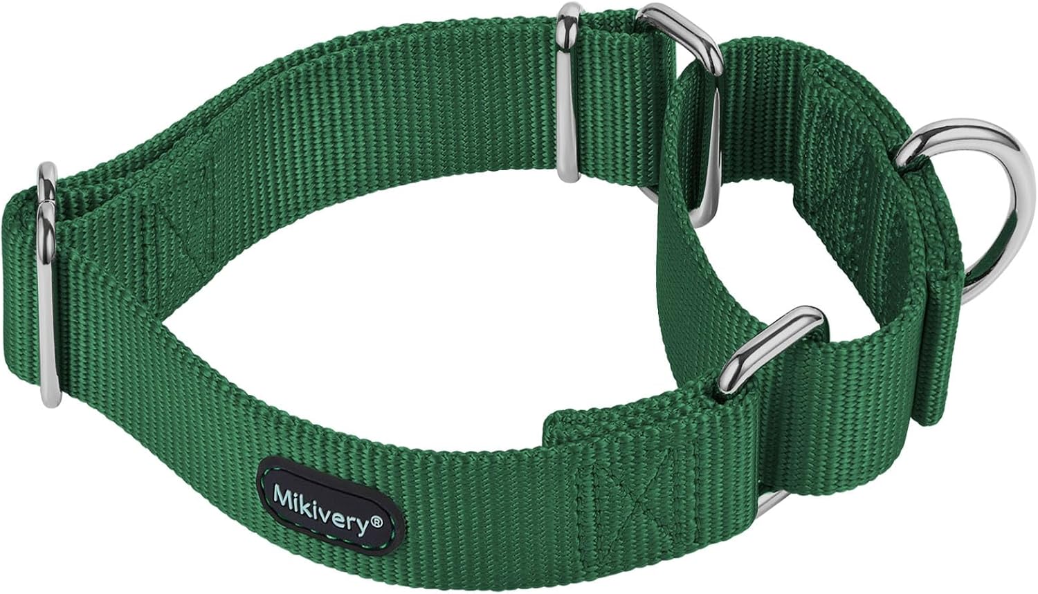 Thumbnail 6 de Mikivery Martingale Dog Collars Nylon Adjustable (25mm) for Medium & Large Dogs