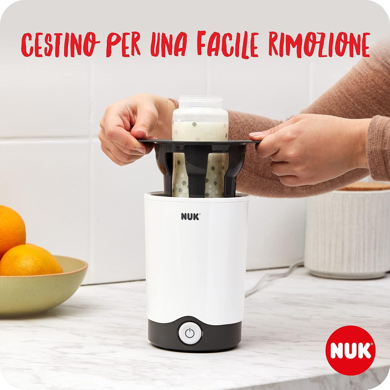 Detalle 2 de NUK Thermo Express scaldabiberon — riscalda in 90 secondi
