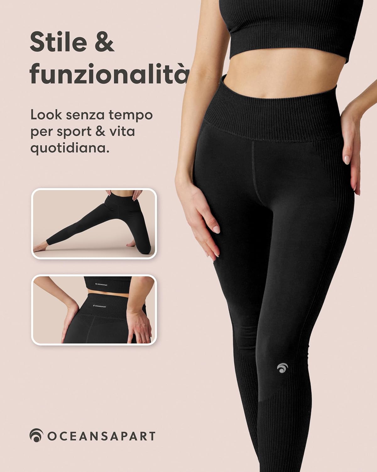 Thumbnail 4 de Leggings sportivi traspiranti Oceansapart Sydney XS-XXL