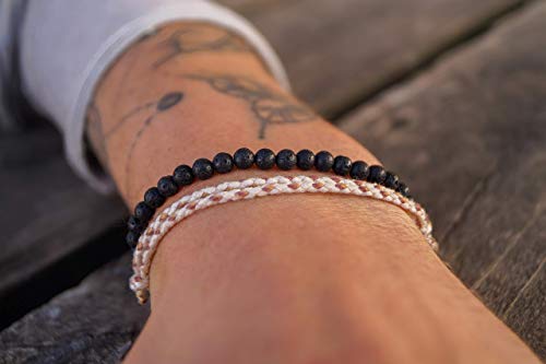 Thumbnail 2 de Made by Nami Braccialetto di Perle Surfer Boho – Set di 2, Fatti a mano, Unisex