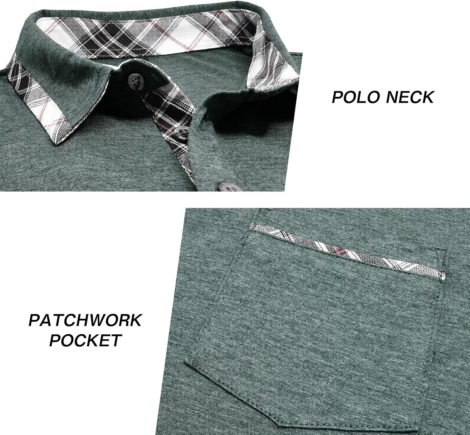 Thumbnail 4 de Comilaka Poloshirt Herren Kurzarm Poloshirt