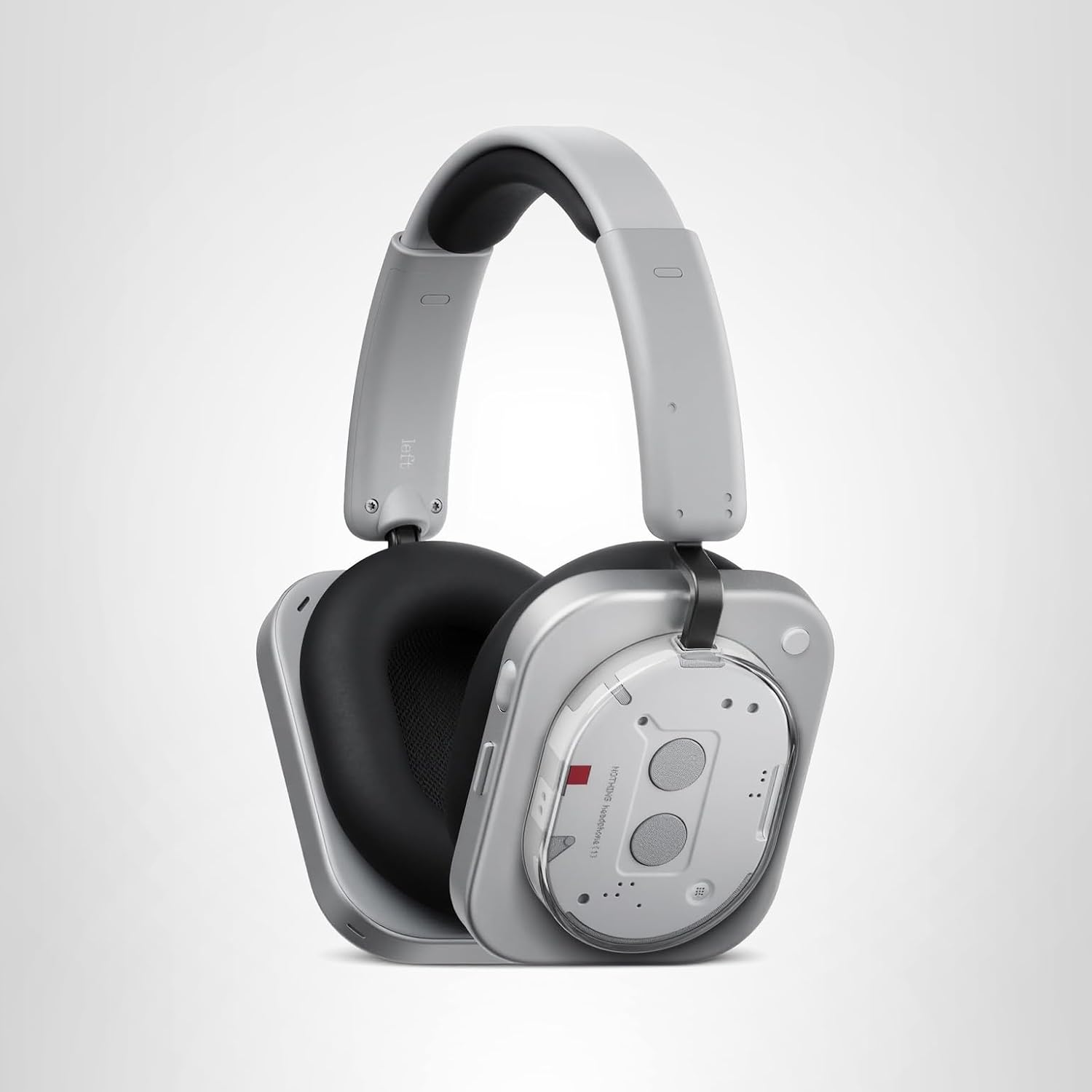 Detalle de Nothing Headphone Kabellose Over-Ear Kopfhörer mit ANC – 80 h Akku
