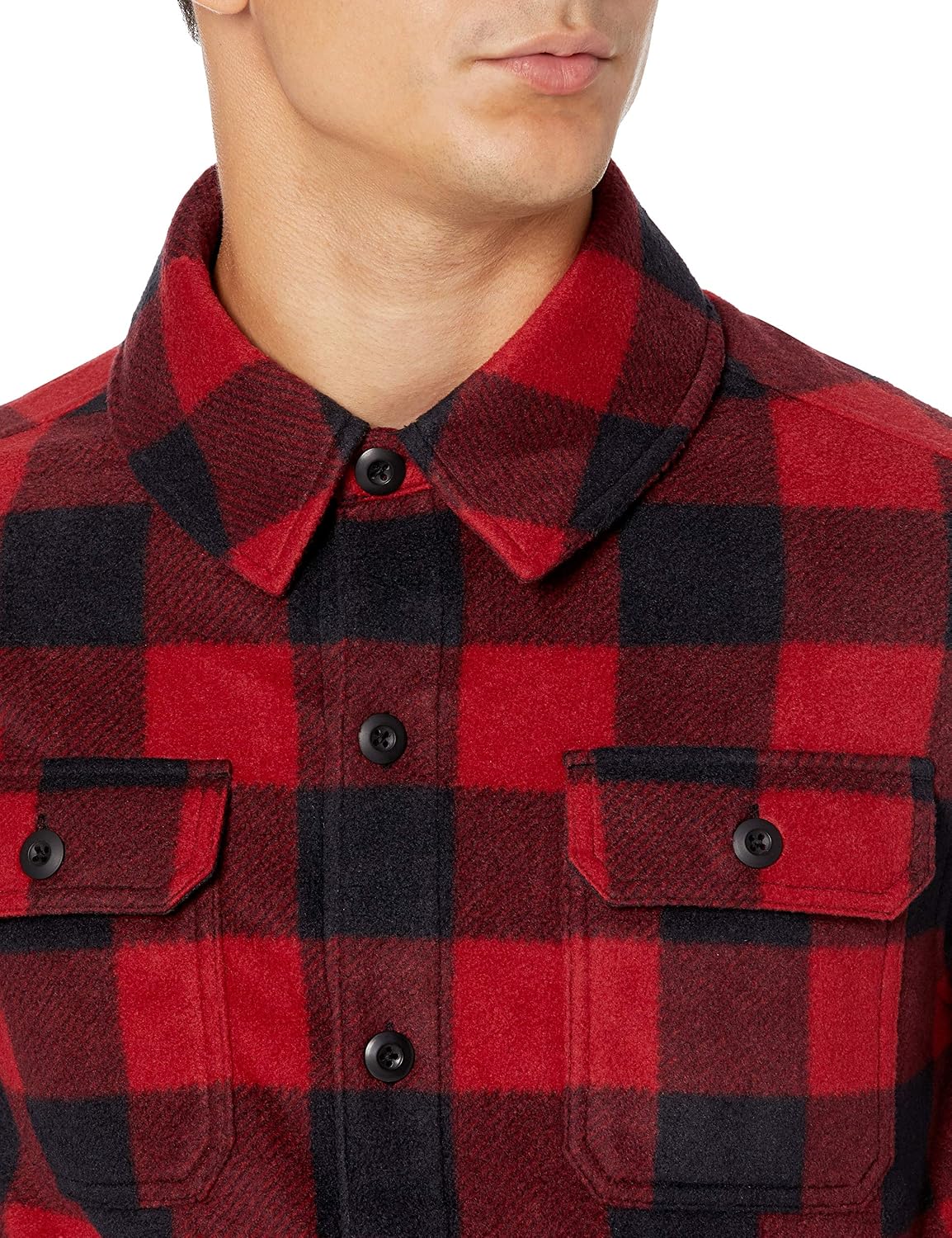 Detalle de Amazon Essentials Polarfleece-Hemdjacke
