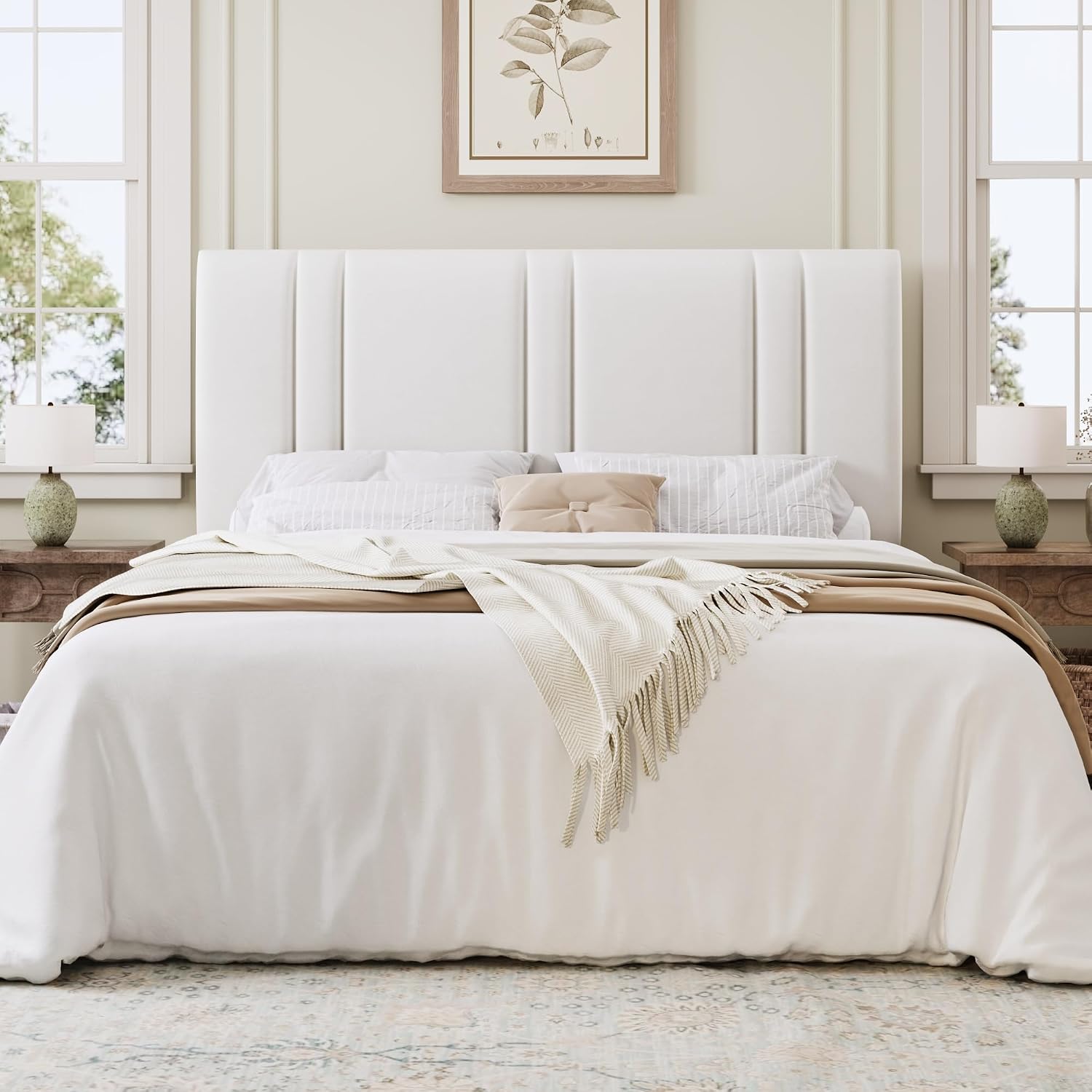 Detalle de SHA CERLIN Bed Frame, Full Size