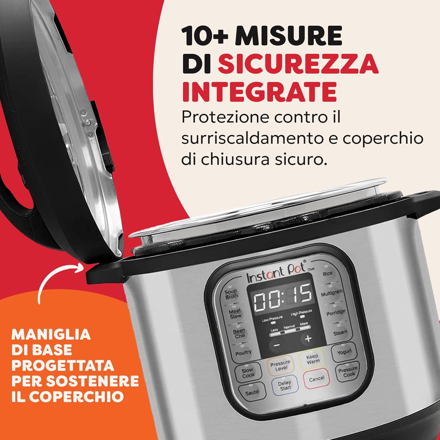 Thumbnail 3 de Instant Pot Duo 5,7 L pentola multifunzione