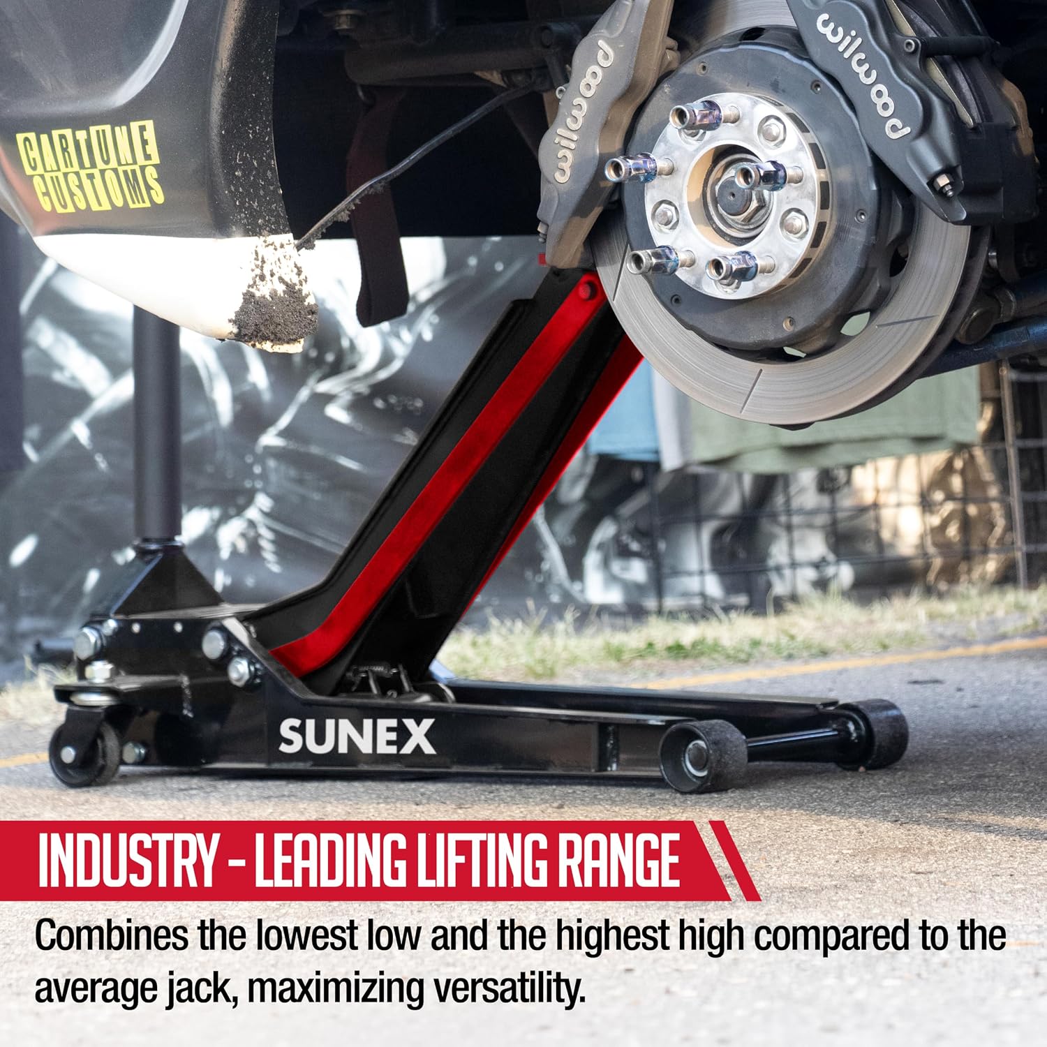 Detalle 1 de Sunex Steel Service Jack 6602LP