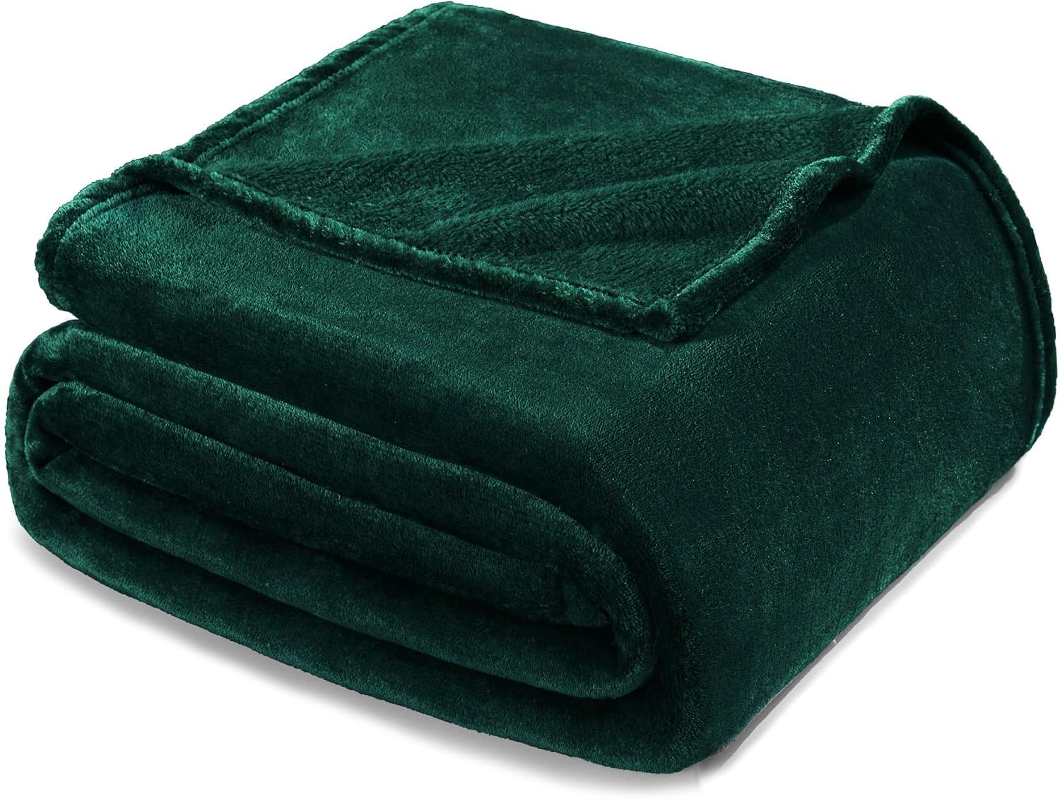 Thumbnail 6 de Exclusivo Mezcla FBA_SFTB-GE5070 Fleece Throw Blanket, Forest Green, 50 x 70 in