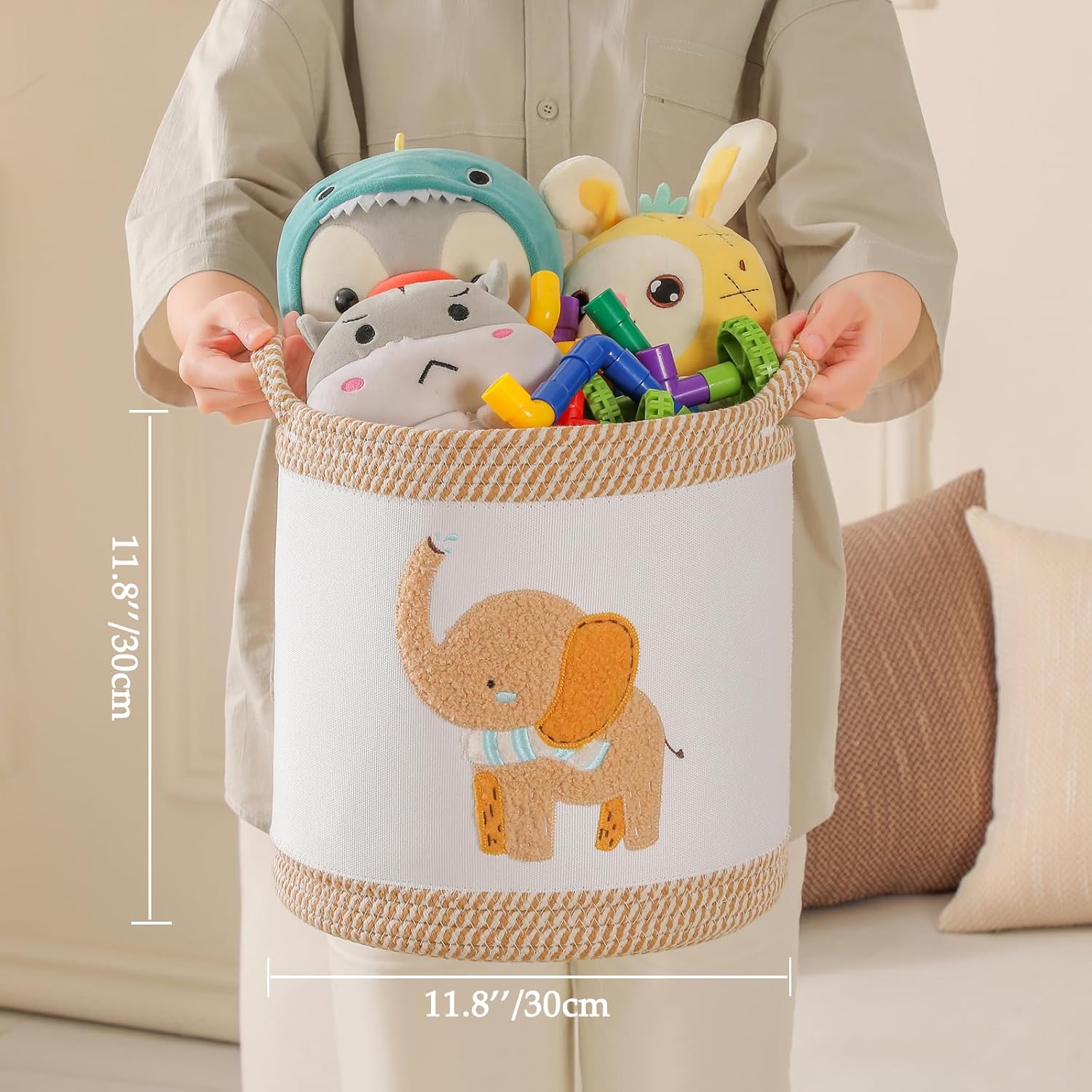 Thumbnail 5 de Tidelit Baby 3-Pack toy storage baskets