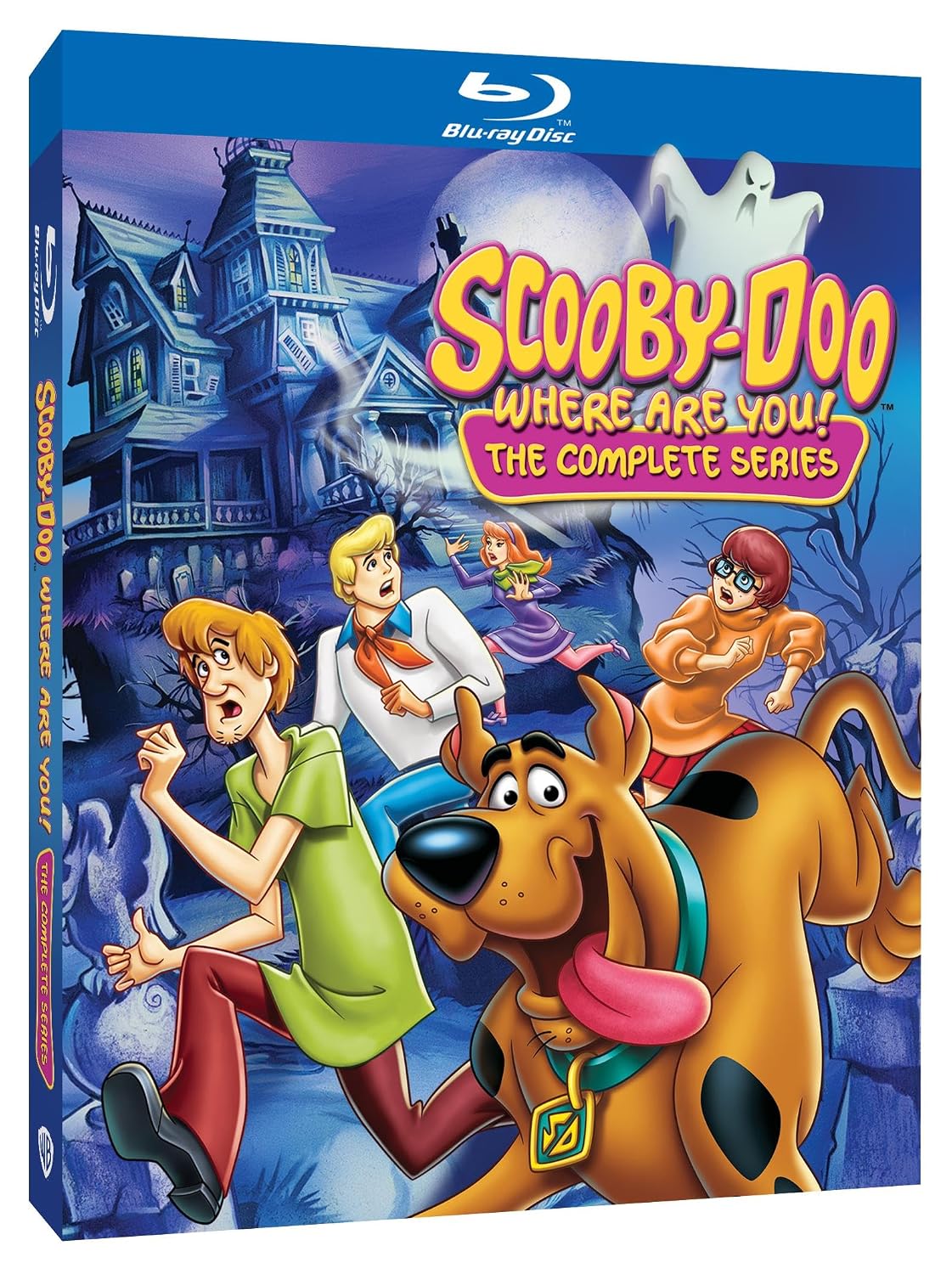 Detalle 2 de Scooby-Doo, Where Are You! ZMH-YX-Ca-a21 Complete Series Blu-ray, 4-Disc Set